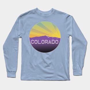 Colorado Sunset Long Sleeve T-Shirt